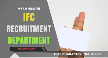 Contacting IFC Recruitment: A Step-by-Step Email Guide