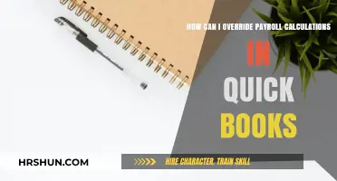 Mastering QuickBooks: How to Override Payroll Calculations