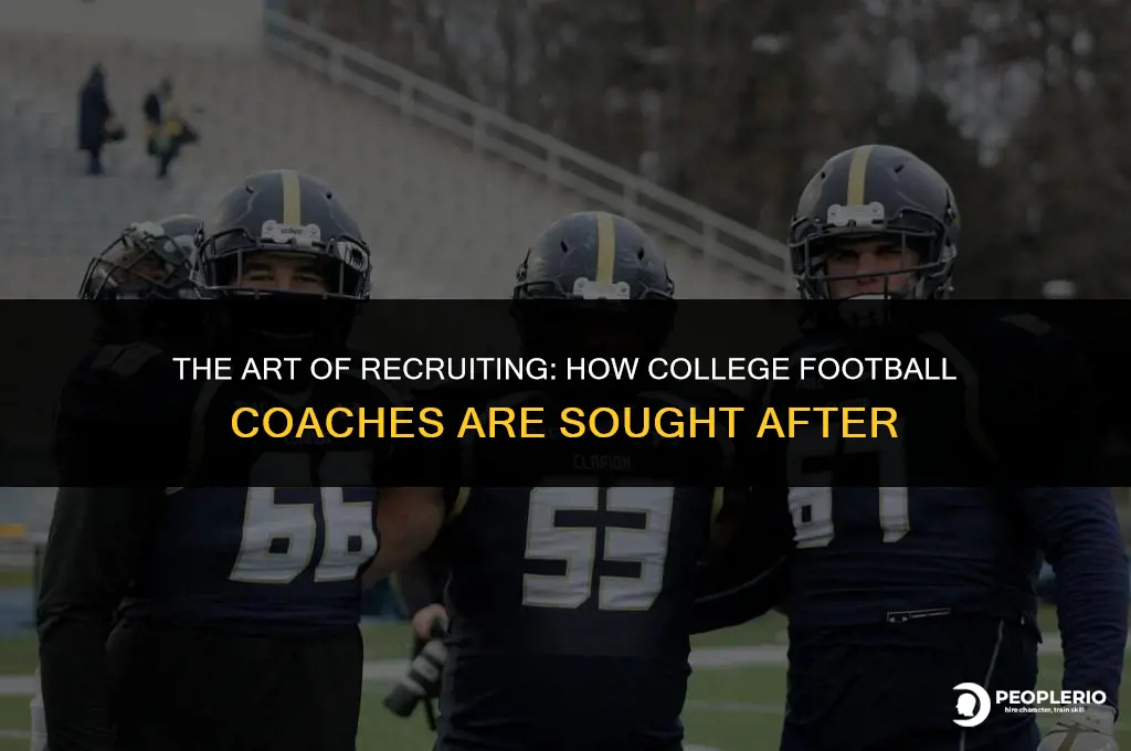 how college football coaches are recruited