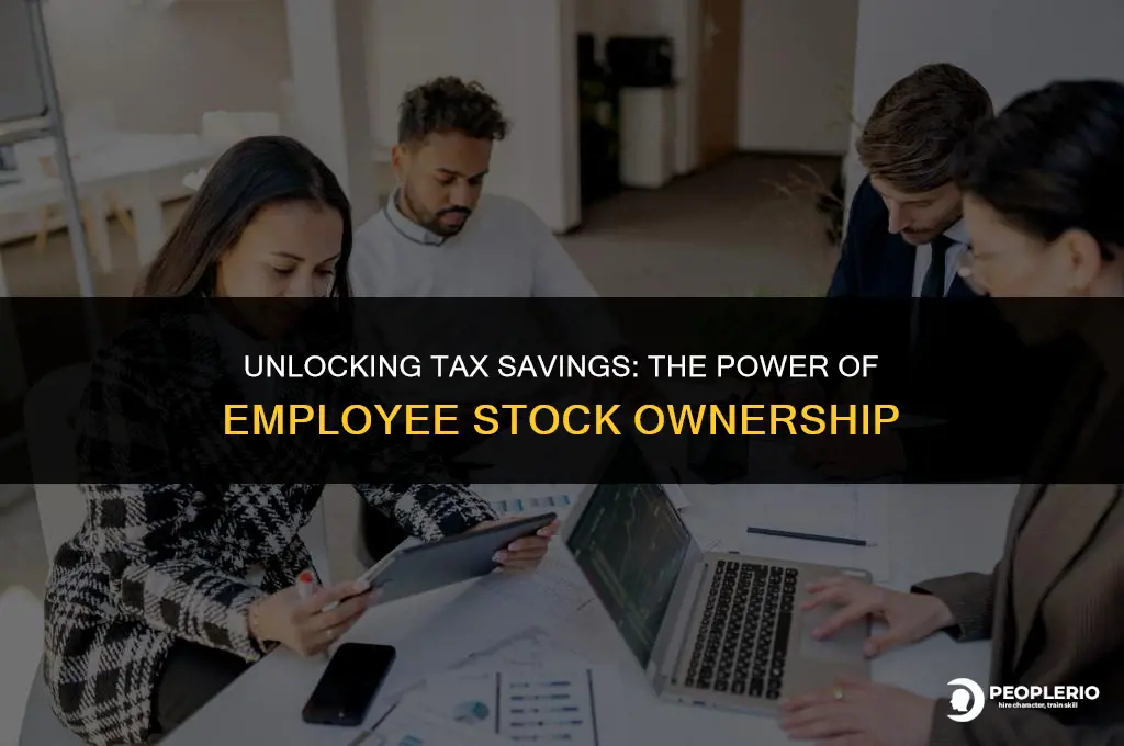 how companies save tax with employee stocks