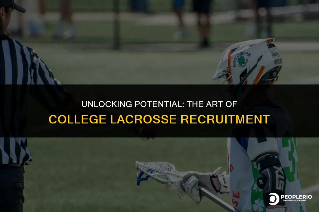 how do college lacrosse coaches recruit