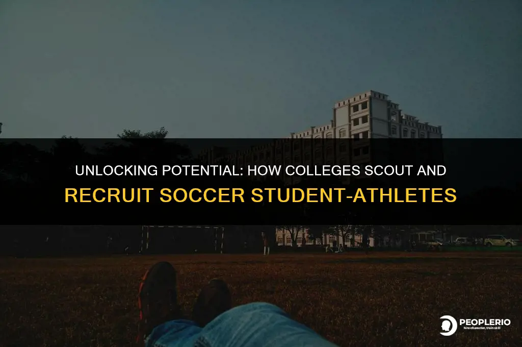 how do colleges recruit student atheletes in soccer