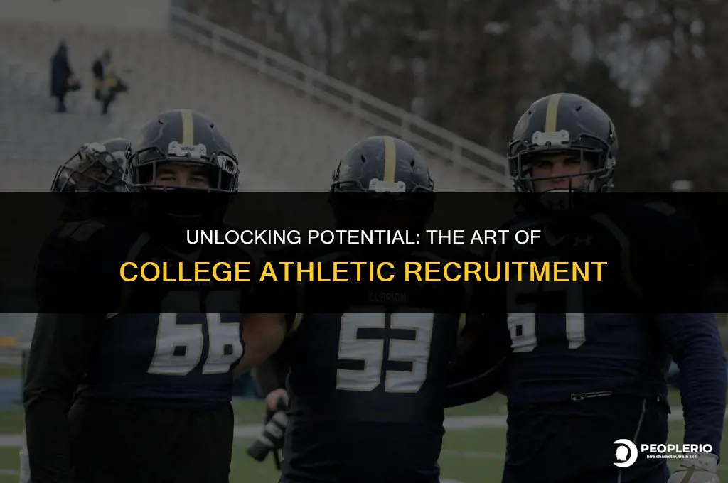 how do colleges recruit sutdent atheletes