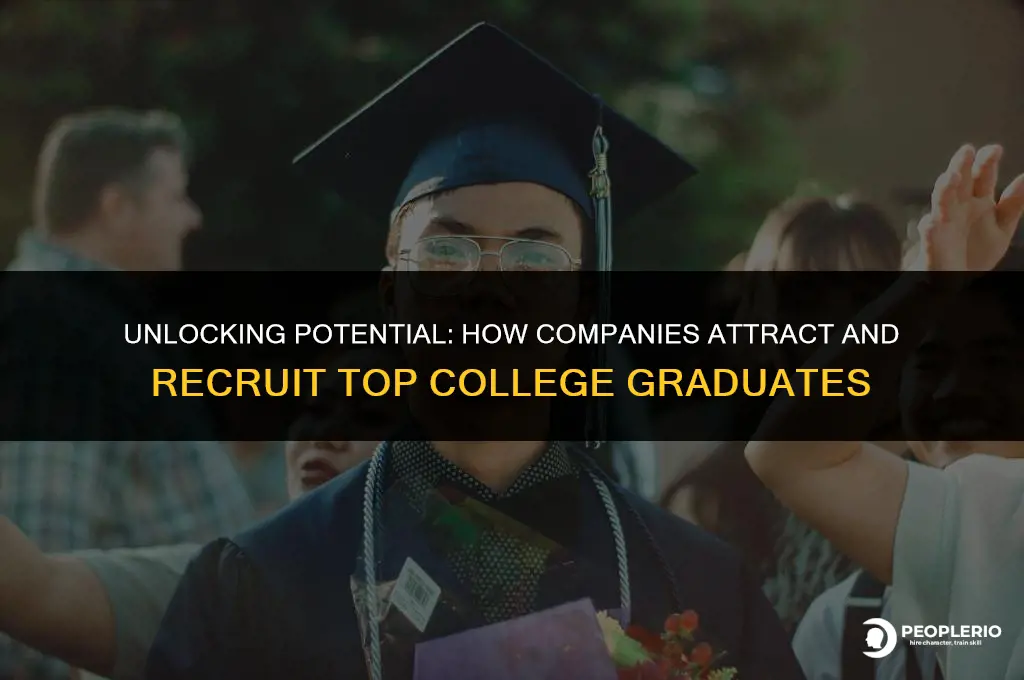 how do companies recruit college graduates