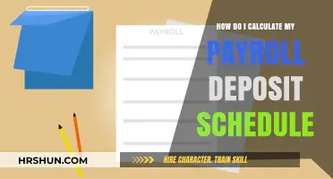 Calculating Your Payroll Deposit Schedule: A Step-by-Step Guide
