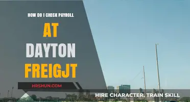 Streamlining Payroll Checks at Dayton Freight: A Comprehensive Guide