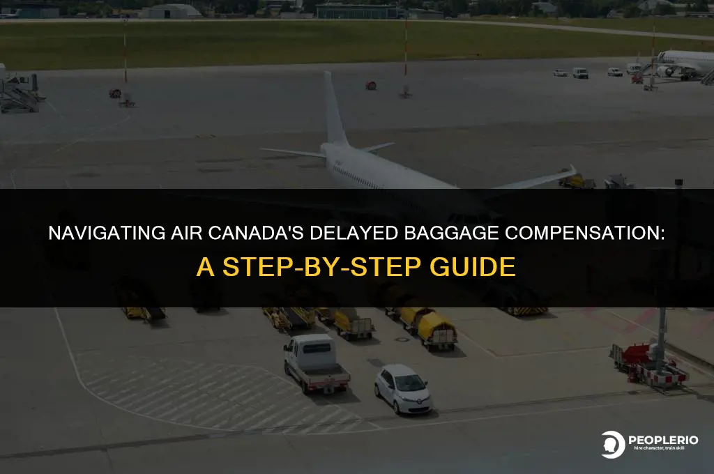 how do I claim compensation for delayed baggage air canada