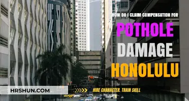 Navigating Pothole Compensation Claims in Honolulu: A Comprehensive Guide
