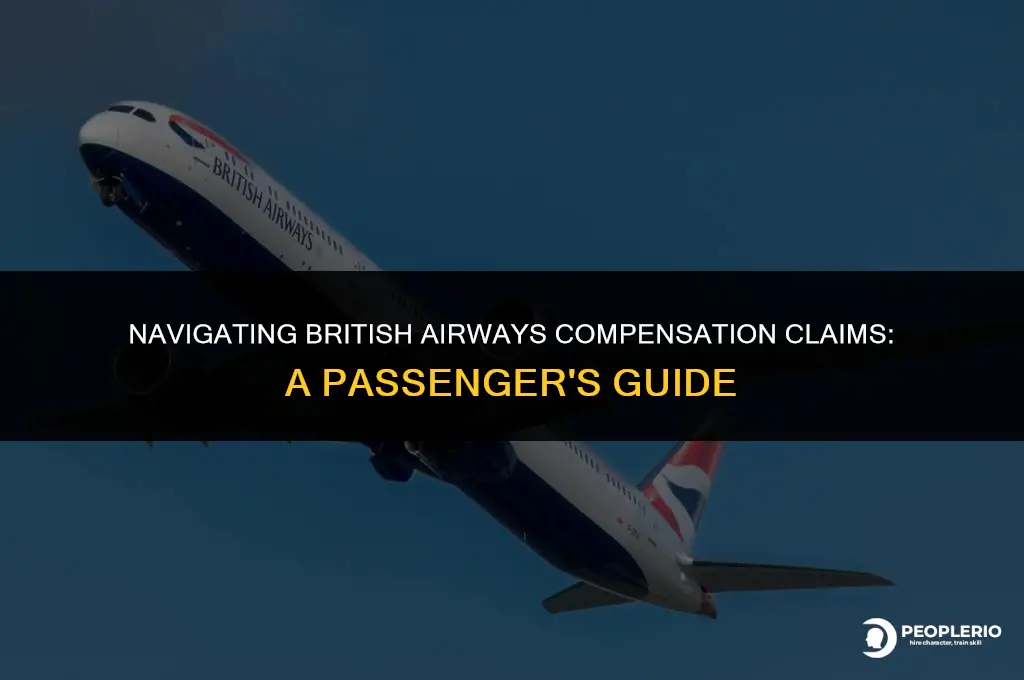 how do I claim compensation from british airways