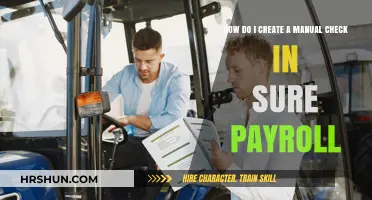 Streamline Payroll: A Step-by-Step Guide to Manual Check Creation