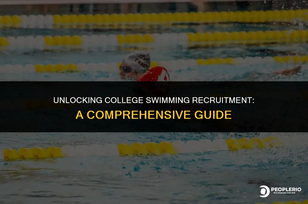 how do i get recruited for college swimming