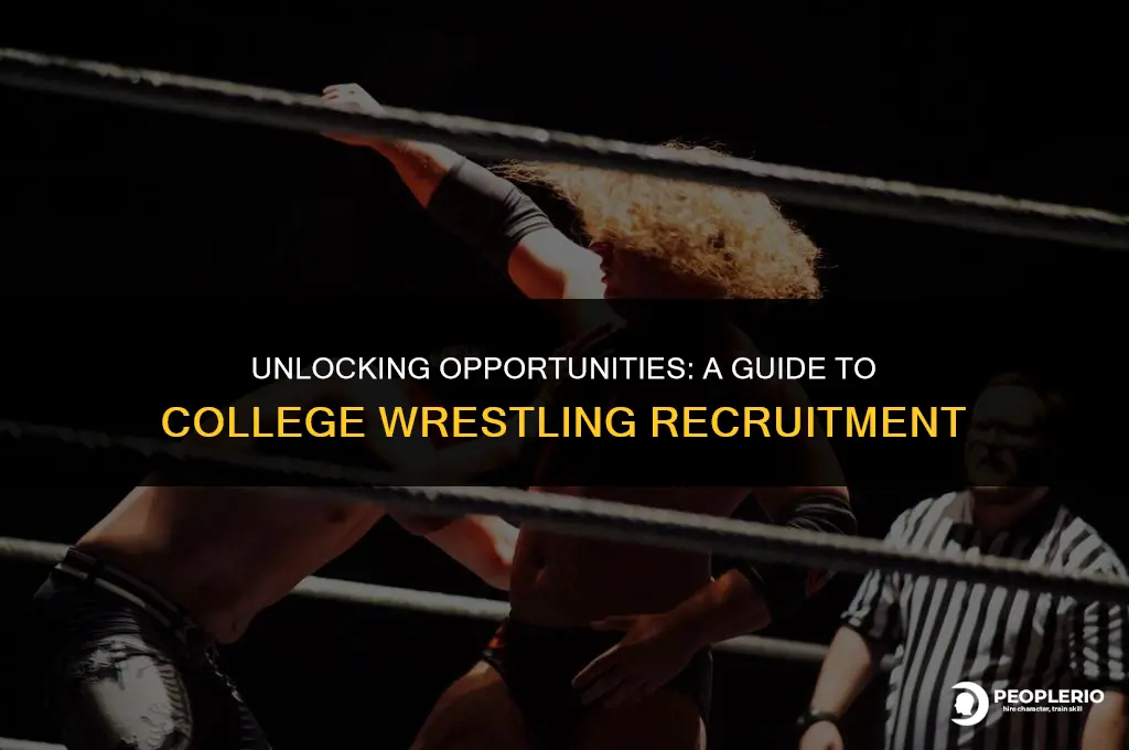 how do i get recruited for college wrestling