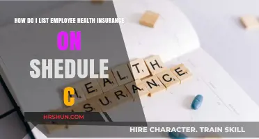 Navigating Schedule C: A Guide to Listing Employee Health Insurance
