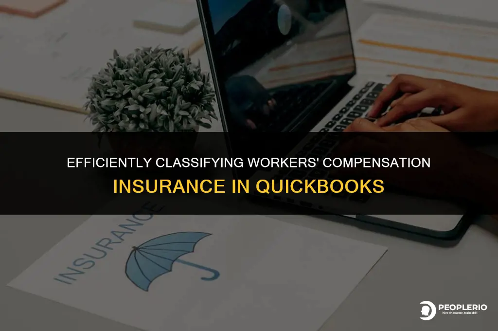 how do I need to classify workers compensation insurance quickbooks
