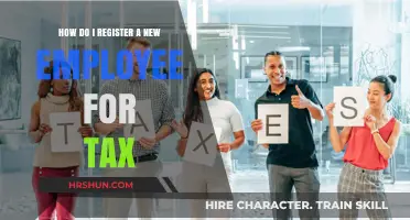 Streamlining the Process: Registering a New Employee for Tax