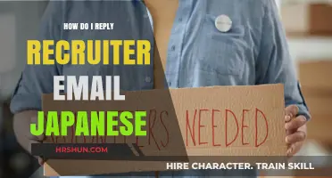 Crafting the Perfect Response: How to Reply to Recruiter Emails in Japanese