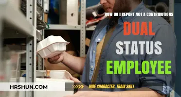 Reporting 401(a) Contributions for Dual Status Employees: A Guide