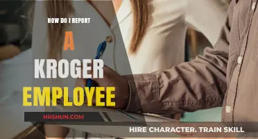 Reporting a Kroger Employee: A Step-by-Step Guide