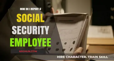 Reporting Misconduct by Social Security Employees: A Comprehensive Guide