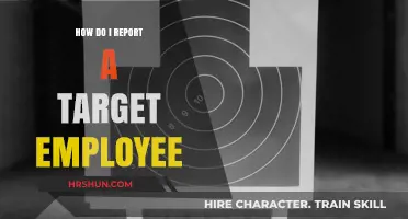 Reporting a Target Employee: A Step-by-Step Guide