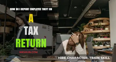 Reporting Employee Theft on Your Tax Return: A Step-by-Step Guide