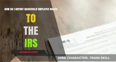 Reporting Household Employee Wages to the IRS: A Step-by-Step Guide