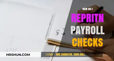 Effortless Payroll Check Reprinting: A Step-by-Step Guide