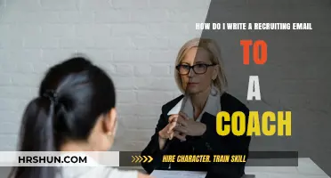 Crafting the Perfect Recruiting Email to a Coach: Tips and Tricks