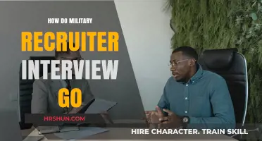 Decoding the Military Recruiter Interview: What to Expect and How to Prepare