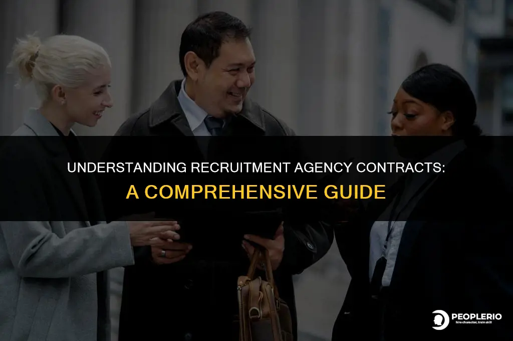 how do recruitment agencies contracts work