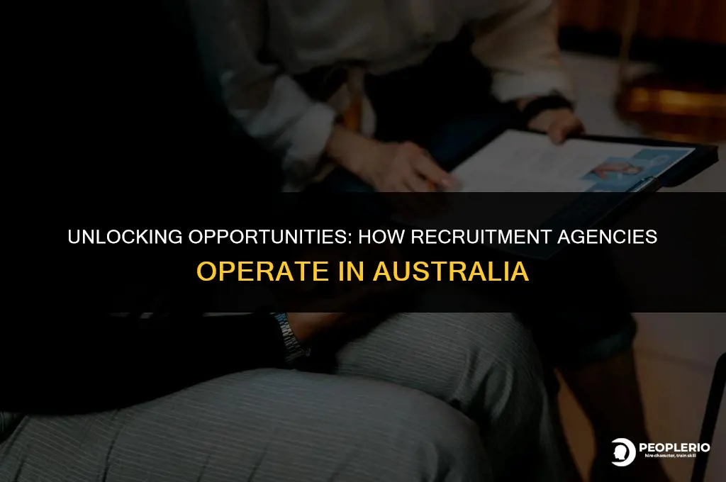 how do recruitment agencies work in australia