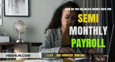 Calculating Hourly Rates for Semi-Monthly Payroll: A Step-by-Step Guide