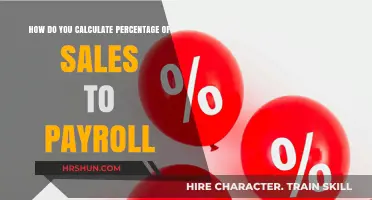 Calculating Sales-to-Payroll Percentage: A Comprehensive Guide