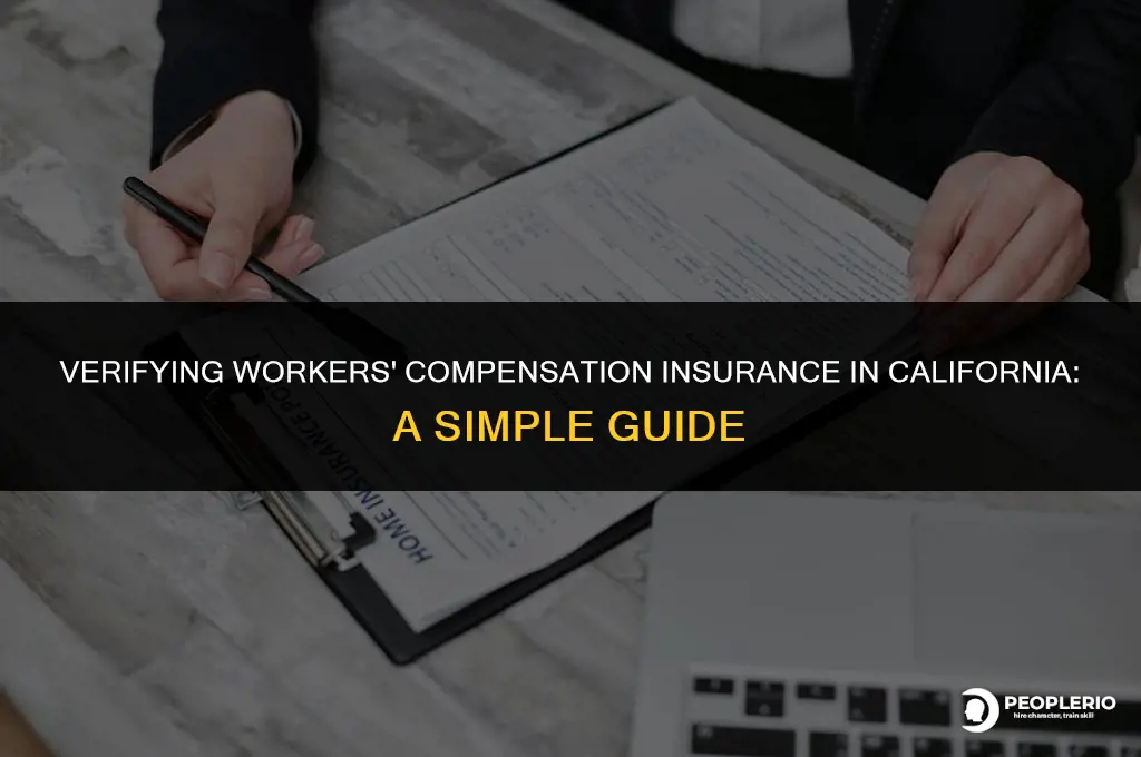 how do you confirm a workers compensation insurance california number