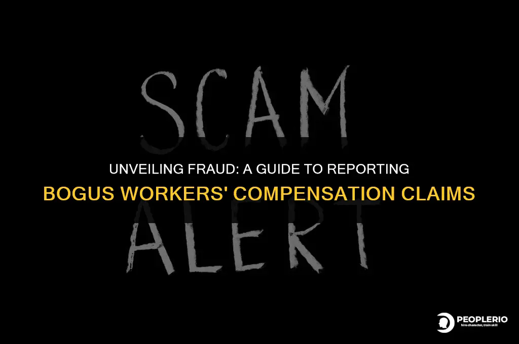 how do you report a fraudulant workers compensation claim
