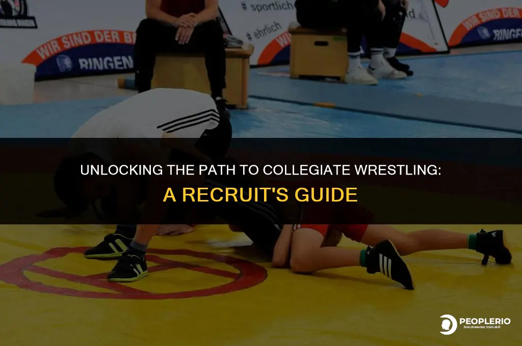 how does college wrestling recruiting work
