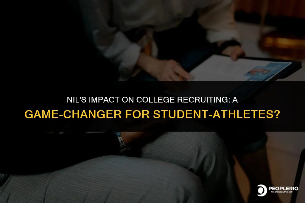 how does nil affect college recruiting
