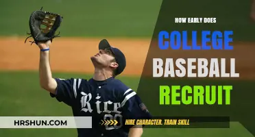 Exploring the Timeline of College Baseball Recruitment