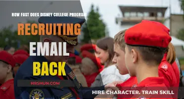 Swift Responses: Disney College Program Recruiting Email Turnaround Time