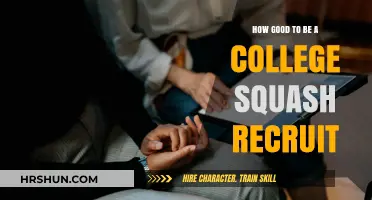 Elevate Your Game: The Advantages of Being a College Squash Recruit