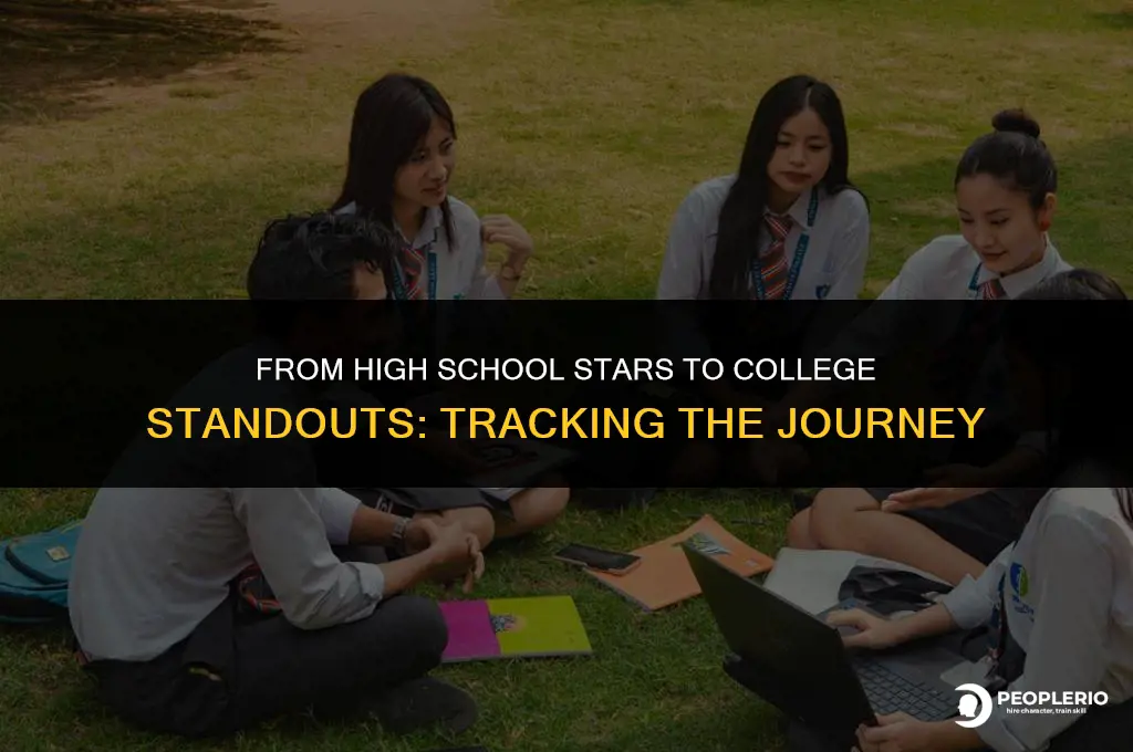 how high school recruits fare in college