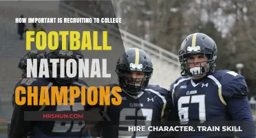 The Lifeline of Champions: Recruiting's Impact on College Football Success