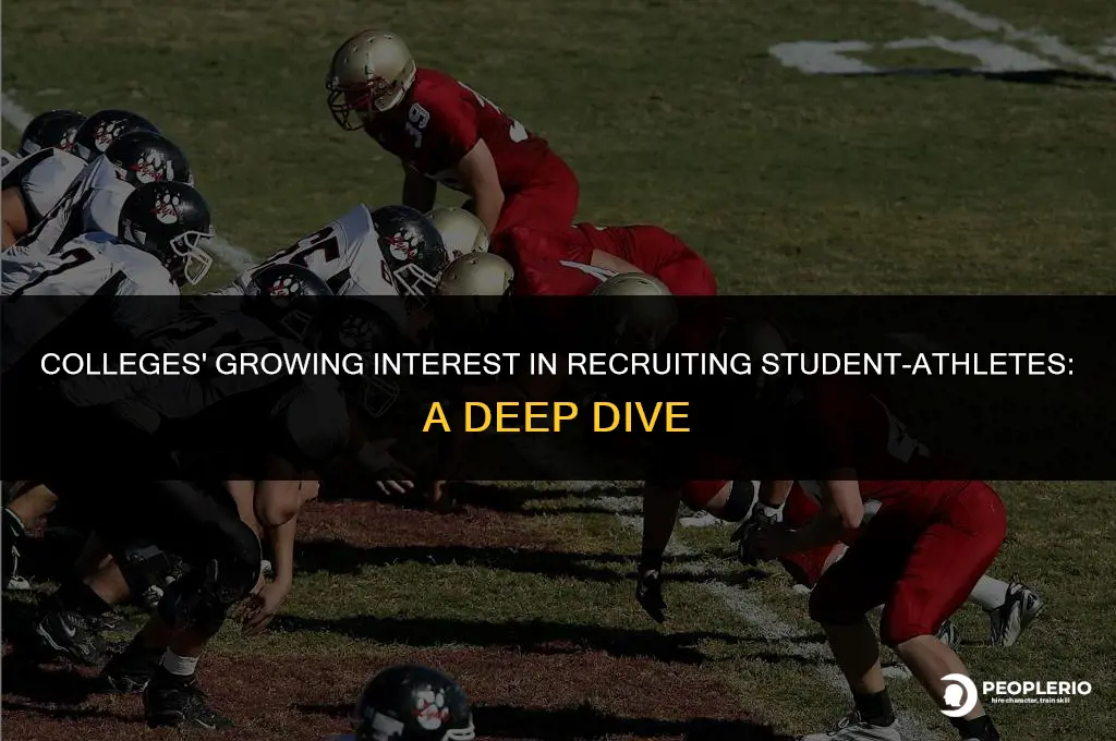 how intersted are colleges in recruiting you for sports