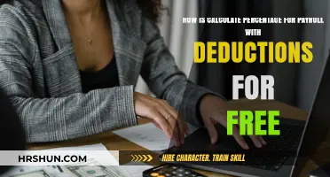 Mastering Payroll Percentages: A Guide to Calculating Deductions for Free