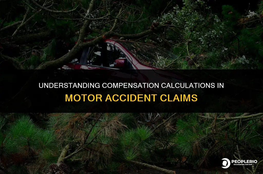 how is compensation calculated in motor accident claims