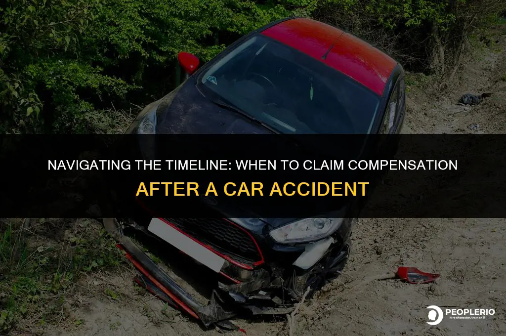 how long after a car accident can you claim compensation