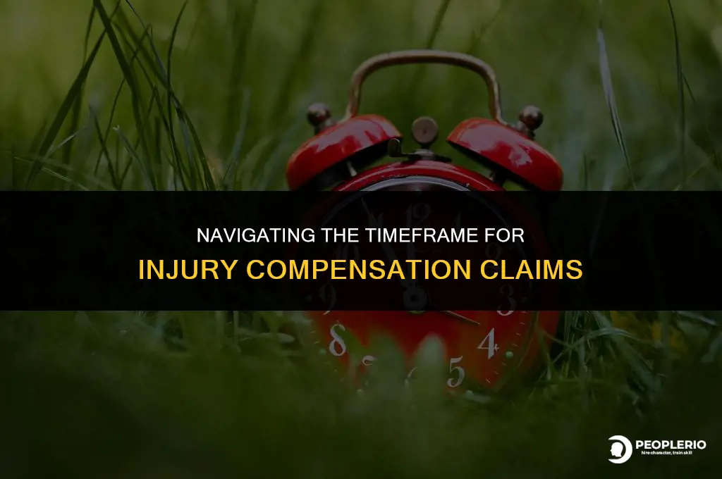 how long after an injury can you claim compensation