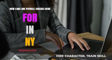 Understanding Payroll Check Validity Periods in New York