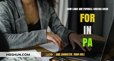 Understanding Payroll Check Validity Periods in Pennsylvania