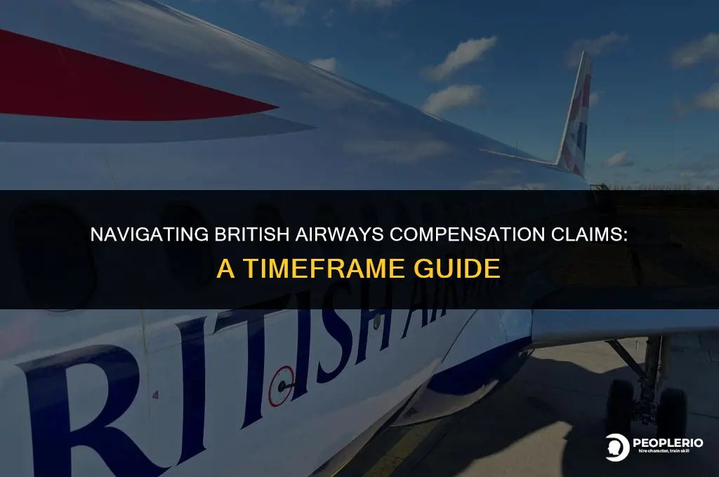 how long do british airways compensation claims take